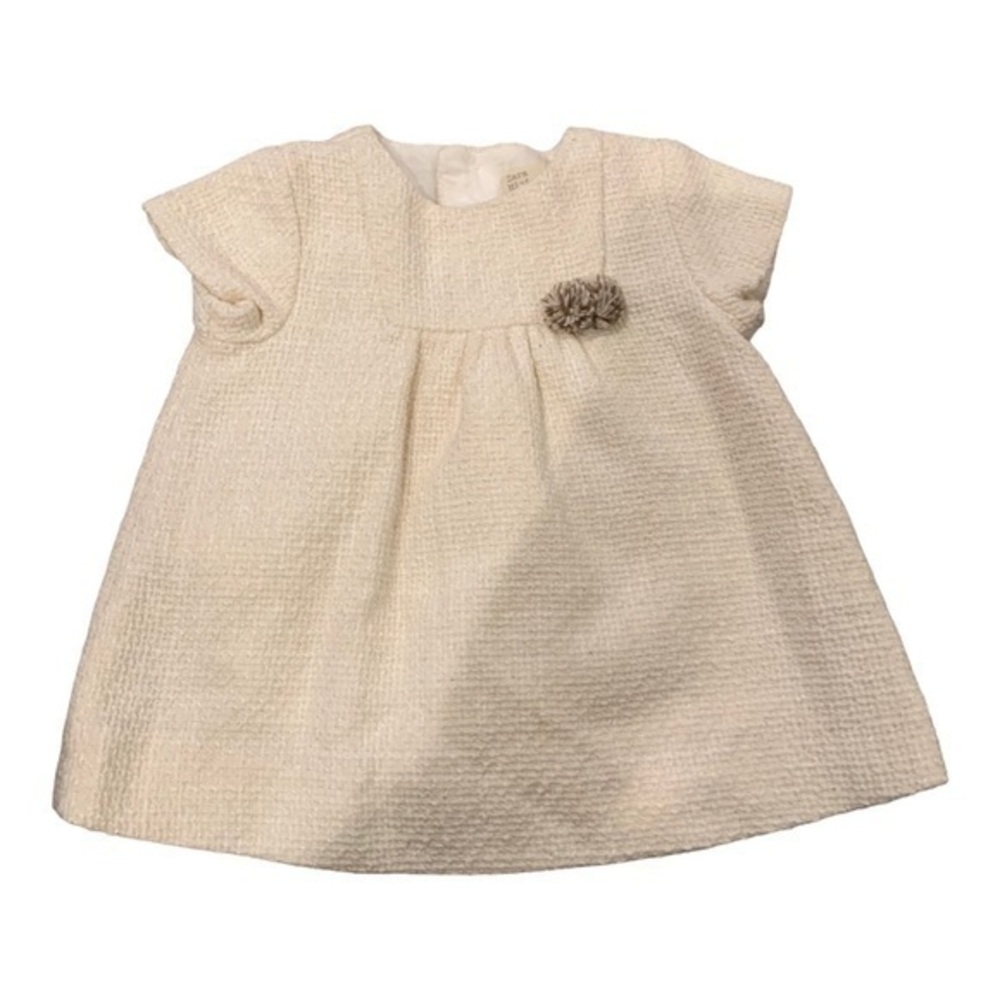 Zara mini collection baby girl white dress